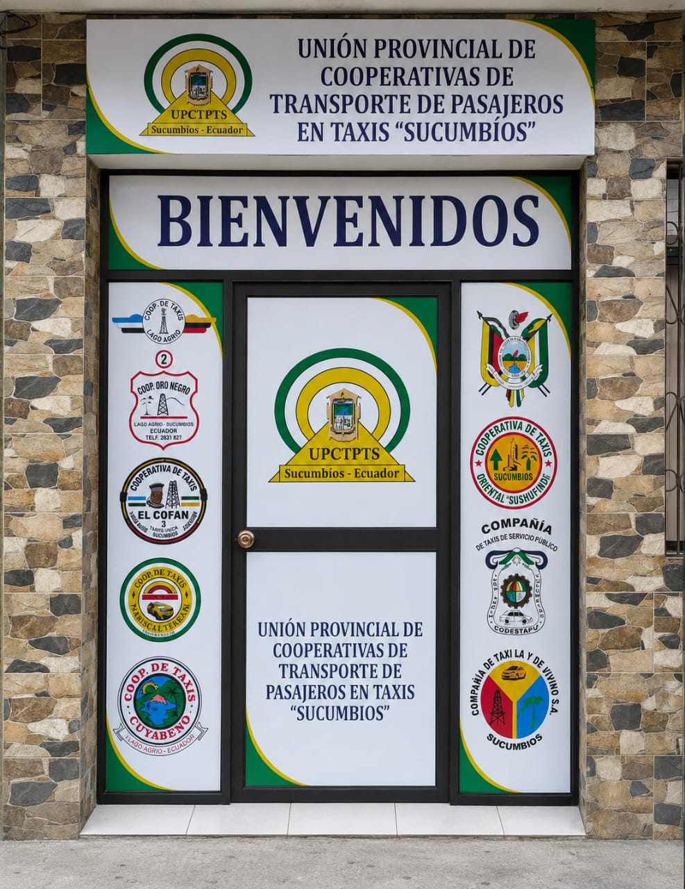 Sede de la Unión de Cooperativas de Taxis de Sucumbíos